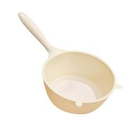 Cesta coladora de arroz, cuenco antiderrames para lavar verduras con colador, cesta coladora de cocina, ligera, compacta y organizada, para apartamentos, restaurantes, hoteles, dormitorios de alquiler