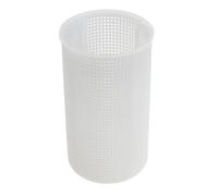 Cesta coladora de bomba de filtro de arena de PVC para mantenimiento de | Perforaciones de pared densas, perfil de cesta cilíndrica, recogida de desechos dentro del conjunto de filtración de bomba de