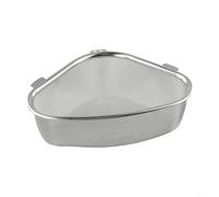 Cesta coladora de esquina para fregadero de cocina con malla de acero inoxidable para filtrar residuos de alimentos y proteger el sistema de drenaje