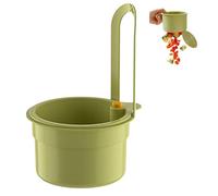 Cesta coladora para fregadero, colector de residuos de alimentos con base desmontable y de empuje para volcar, filtro de drenaje de cocina autolimpiable para una eliminación fácil y sin desorden