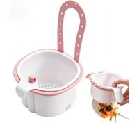 Cesta coladora para fregadero de cocina de cactus, colador de drenaje multifuncional para fregadero autolimpiante, cesta de filtro colgante, presiona para liberar cestas de residuos, coladores de