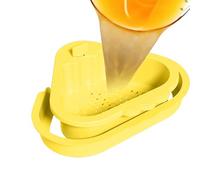 Cesta coladora para fregadero de cocina, filtro de de doble capa, accesorio de cocina multiusos para pasta, basura, apartamento, casa, baño, 25,4 cm