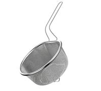 Cesta coladora profesional de acero inoxidable 304, cesta para freír, adecuada para manipular ingredientes de cocina húmedos y secos, colador para freír