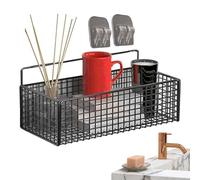 Cesta colgante, cesta de alambre para la pared, cestas de almacenamiento de alambre versátiles, cesta de frutas, organizador de pared de baño, cubo de basura, estante de almacenamiento y estante de
