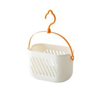 Cesta colgante de baño resistente al agua con sistema de drenaje y para organizar cosméticos y productos de limpieza para organizar artículos de cosmética