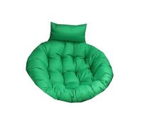 Cesta colgante desmontable para silla Cush mesa lavable Columpio Pad para reclinables y mecedoras apoyo interior/exterior hamaca almohadilla (verde oscuro, 90 cm)