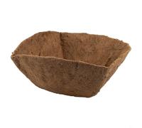 Cesta colgante redonda de coco para macetas, forro de fibra de coco natural, transpirable y biodegradable, se adapta a cestas de 8 a 48 pulgadas (1 paquete) (20 pulgadas)