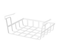 Cesta con clip Ikea Pålycke, color blanco, de plástico, 36x26x14 cm