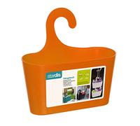Cesta con Gancho para Ducha, estantería Colgante para el baño, Naranja