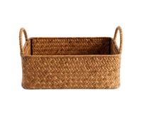 Cesta corativa Rectangular, Naranja, Pequeño