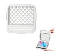 Cesta Cubiertos Lavavajillas,Cesta Lavavajillas Universal Tapa con Cierre a Presión, Almacenamiento Independiente,Tamaño compacto,Adecuado para Objetos Pequeños como Cucharas y Tenedores