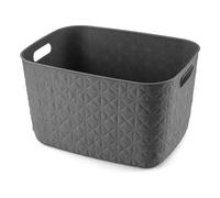Cesta Curver K258709 SOFTEX Grande Gris Gris