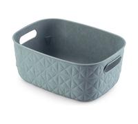 Cesta Curver K258720 SOFTEX Pequeña Verde Agua