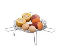 Cesta de acero inoxidable con rejilla para cocinar al vapor, con inserto, para, albóndigas, arroz, pescado, preparación para comida, olla