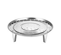 Cesta de acero inoxidable for vaporera Instant Pot, juego rejilla for huevos, accesorios cocina y comedor, herramientas(20CM)