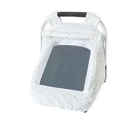 Cesta de algodón a prueba de viento con ventana transpirable para carrito de compras infantes guardia hoja protectora camino infantil esencial