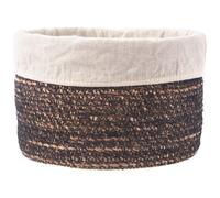 Cesta de almacenaje natural 24x15 cm