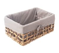 Cesta de almacenaje natural 30,5x20,5x15 cm