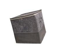 Cesta de almacenamiento de juguetes para dormitorio con tapete de juego, cesta de tela, diseño fácil de llevar, organizador familiar para clasificación diaria después de los juegos, organizador de