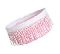 Cesta de Almacenamiento de Tela Nórdica Borlas para Mesa del Hogar | Ligera Tacto Suave, Líneas Limpias y Acabado Cuidado, para Mando, Papelería y Salón