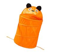 Cesta de almacenamiento de tela plegable portátil con asas resistentes para ropa de juguete para niños, baño, decoración esencial para dormitorio, cesta de lavandería plegable