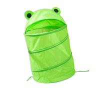 Cesta de almacenamiento de tela plegable portátil con asas resistentes para ropa de juguete para niños, baño, decoración esencial para dormitorio, cesta de lavandería plegable