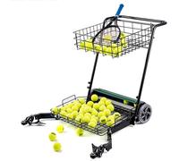 Cesta de almacenamiento desmontable para práctica deportiva