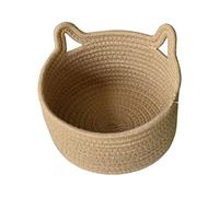 Cesta de almacenamiento en forma de gato - Bonito organizador decorativo, contenedor de almacenamiento de tela | Cestas de almacenamiento para ropa, cesta versátil para gatos, juguetes, ropa o libros