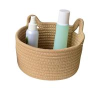 Cesta de almacenamiento en forma de gato - Contenedor decorativo tejido, organizador de animales lindo | Contenedor de guardería multiuso para toallas, juguetes, maquillaje, libros elegantes, caja de