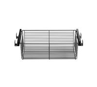 Cesta De Almacenamiento Extraíble Con Riel Deslizante Telescópico, Cajón De Acero Inoxidable, Capacidad De Peso De 35 Kg, For Organizar La Ropa En El Armario, Ahorra Espacio(Black,Width520-570mm)