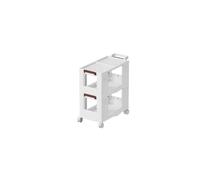 Cesta de almacenamiento for equipos deportivos fitness, mamparo extraíble, cilindro multifunción(2Layer White)