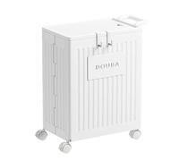 Cesta de almacenamiento para esterilla de yoga, organizador de yoga plegable, cesta de fitness con ruedas, soporte para accesorios de entrenamiento con ruedas para rodillo de espuma, correa de yoga