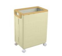 Cesta de almacenamiento para esterilla de yoga, organizador plegable multiusos, cesta de almacenamiento que ahorra espacio, ropa sucia y raquetas de bádminton, mejora tu rutina de yoga y almacena