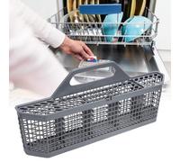 Cesta de Almacenamiento para Lavavajillas, Caja de Almacenamiento de Cubiertos para Lavavajillas ABS, Cesta Universal para Cubiertos para Lavavajillas, Apto para WD28X10128