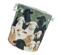 Cesta de almacenamiento plegable con diseño retro, perfecta bolsa organizadora de juguetes de peluche o artículos esenciales para bebés, cesta de almacenamiento multiusos