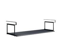 Cesta de almacenamiento retráctil para colgar papel higiénico, estante ajustable debajo del gabinete, 52 x 19 x 24 cm, organizador de armario para entrada y espacios de esquina