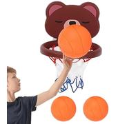 Cesta de baloncesto de puerta genérica | Baloncesto Hoop Moving para - Cesta de baloncesto para sala de puerta, juguete deportivo de perforación al aire libre para niños niñas amantes del baloncesto
