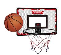 Cesta De Baloncesto De Puerta Para Y Adultos Con Contador Digital, Juego De Baloncesto Electrónico De Interior | Mini Cesta Deportiva con Red, Tablero De Indicadores Y Globo, Juguete Educ