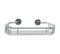 Cesta de baño DK140 (13,5 x 27,5 x 6,5 cm, Latón, Cromo)