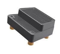 Cesta de basura inteligente avanzada de dos capas que combina ABS antideslizante y silenciosa, más inmaculada, óptima para el aseo de mascotas