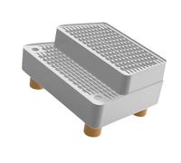 Cesta de basura inteligente avanzada de dos capas que combina ABS antideslizante y silenciosa, más inmaculada, óptima para el aseo de mascotas