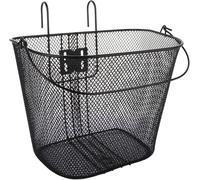Cesta De Bicicleta Canasta Delantera Metalica Desmontable Altura Ajustable Cesto De Manillar de Metal