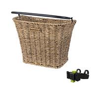 Cesta de Bicicleta de Mirada Bremen Rattan con Soporte de dirección KF 27 x 35 x 29 cm - Seagrass