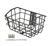 Cesta De Bicicleta Delantera - Cesta De Marco De Bicicleta Duradera | Almacenamiento Del Manillar Delantero | Cestta De Biciclieta Frente Adecuada Para Ciclismo, Compras De Comestibles