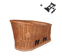 Cesta de bicicleta para perro Basil Pasja L Mik 2.0 38 L