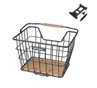 Cesta de bicicleta para portaequipajes delantero o trasero MIK Basil Nordland