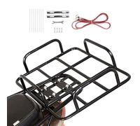 Cesta De Bicicleta - Portaequipajes Trasero Para Vehículo, Marco Trasero Y Cesta De Bicicleta | Portabicicletas Trasero Ajustable Multifuncional De Metal, Portabicicletas Delantero/Trasero/Coche