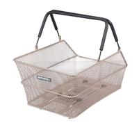 Cesta de bicicleta trasera con placa de acero Basil Cento Mik 39x24x13 cm