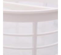 Cesta de bomba de piscina compatible con Hayward SP1082 SP1083 Skimmer 40 malla colador de plástico resistente trampa de filtro blanco 17,1 x 12,7 x 16,1 cm