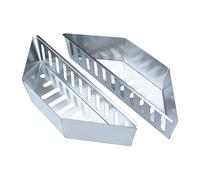 Cesta De Carbón Para Parrilla - Juego de 2 Cajas Resistentes al Calor y de Gran Durabilidad | Cesta para Fogata | Para Cocinar al Aire Libre en Jardín Camping Pícnic y Chimenea